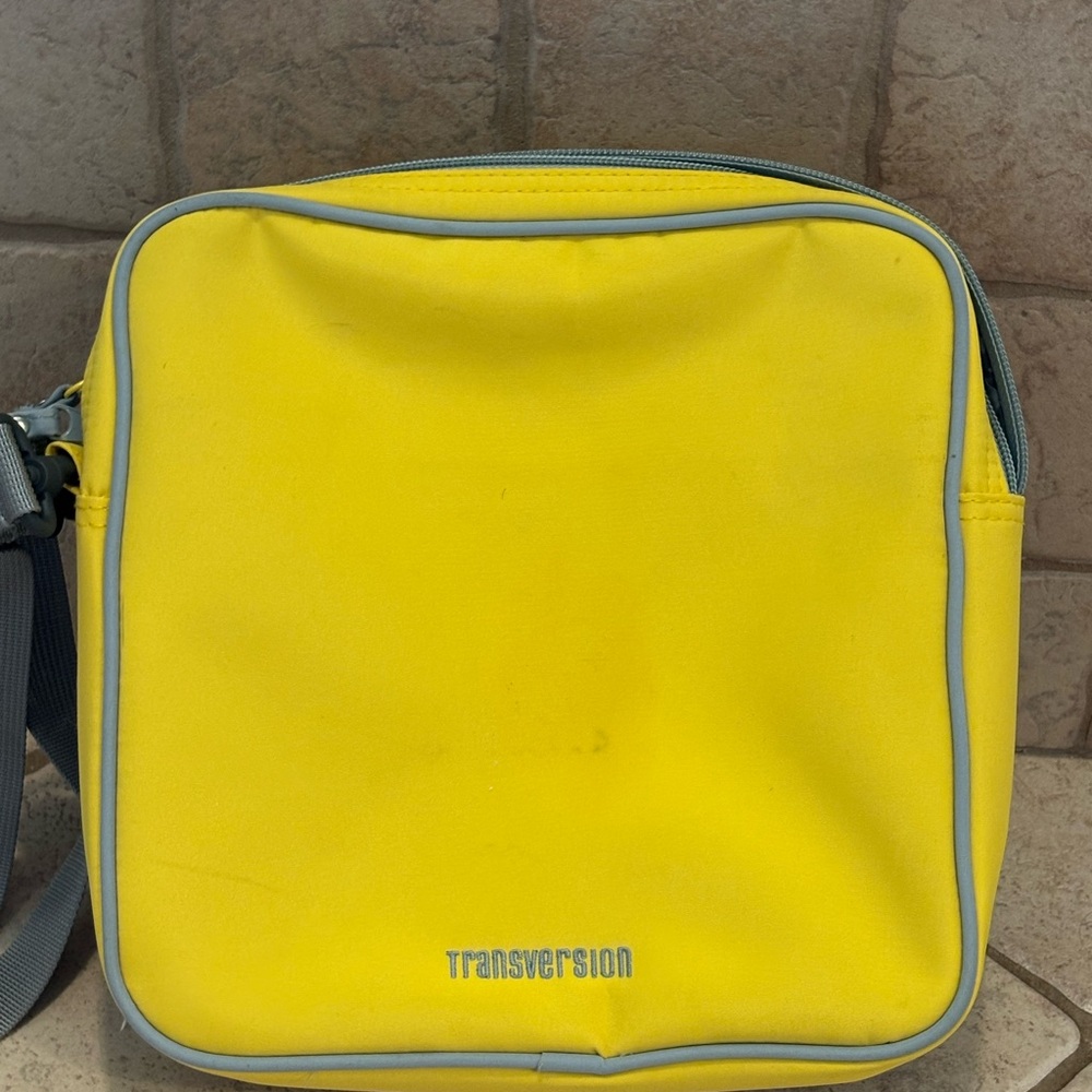 Transversion Womens Crossbody Travel Bag Purse Yellow